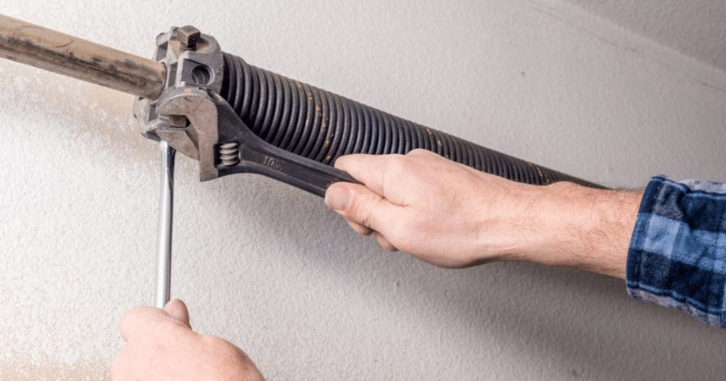 changing garage door springs